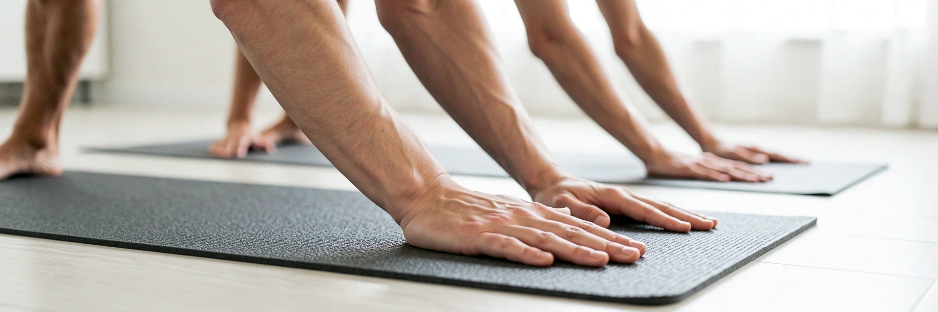 Detalle de estiramientos suaves